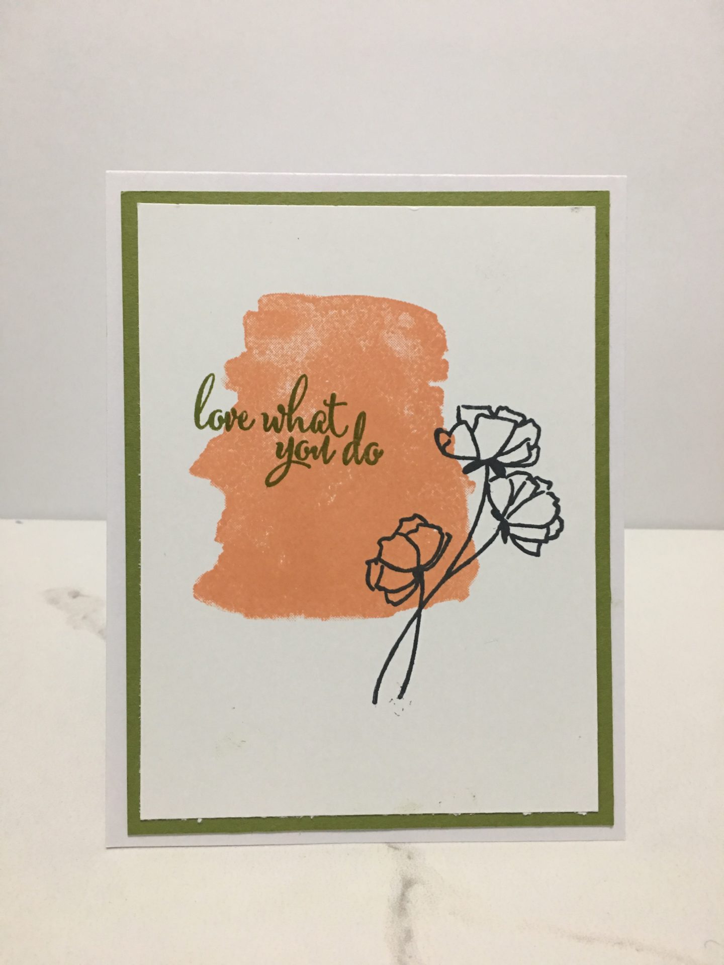 Stampin' Up|Grapefruit Grove|Old Olive|Memento Tuxedo Black|LadybugCardz.com|CustomCards