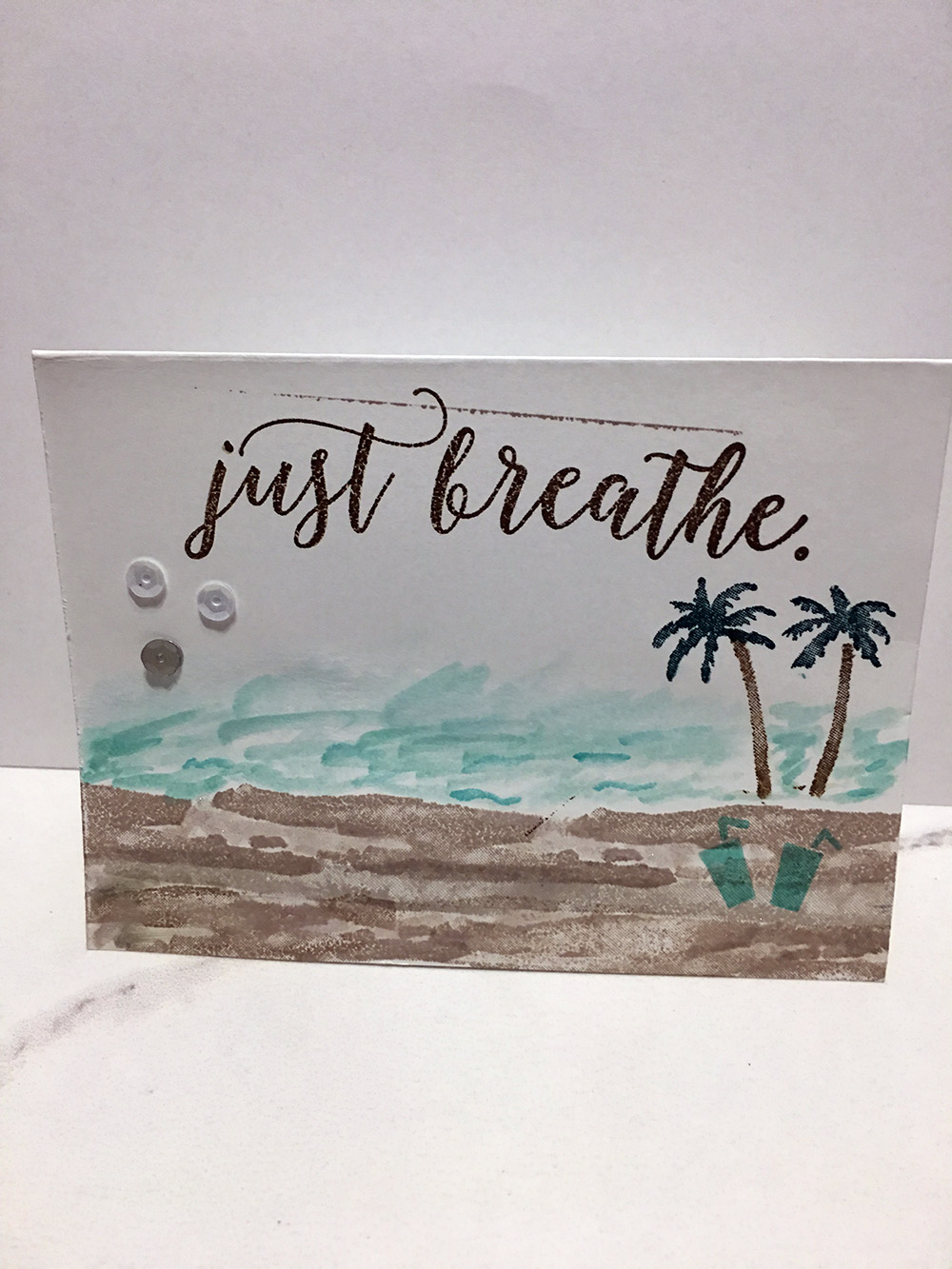 Coastal Cabana|Tranquil Tide|Soft Suede|Crumb Cake|Stampin'Up|Ladybugcardz.com|