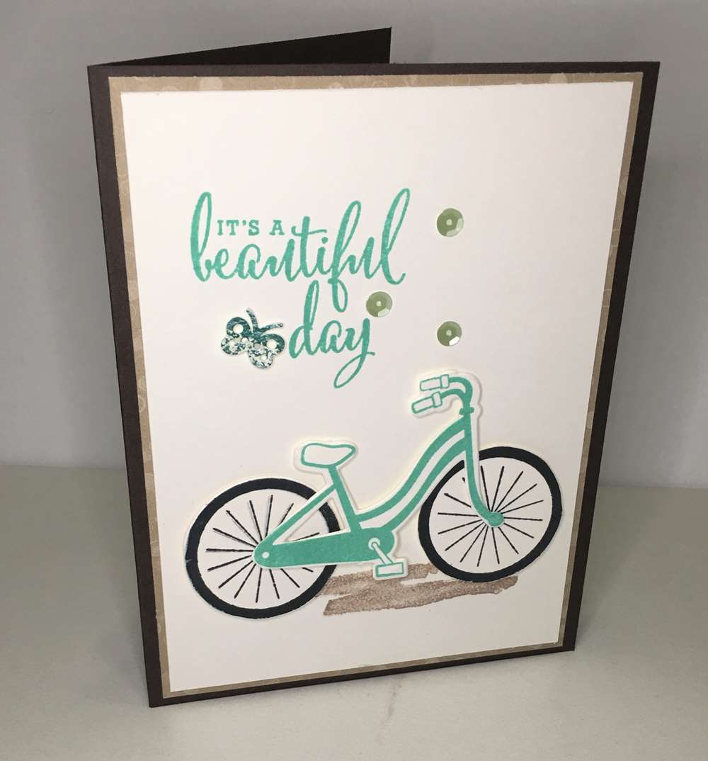 Coastal Cabana|bike|Stampin'Up