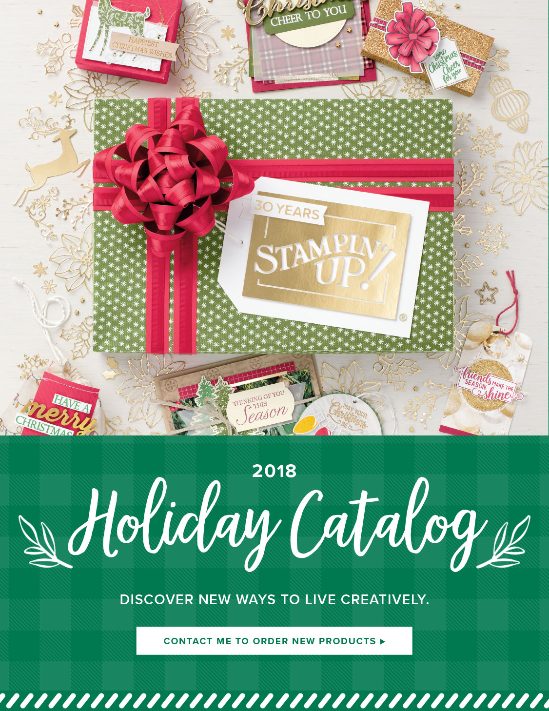 Holiday Catalog|Stampin' Up|Ladybugcardz.com