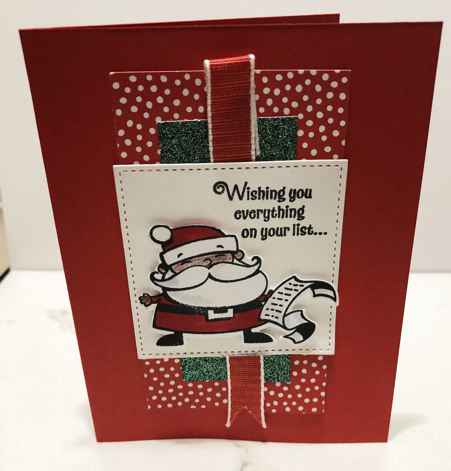 Santa|Stampin'Up!|LadybugCardz